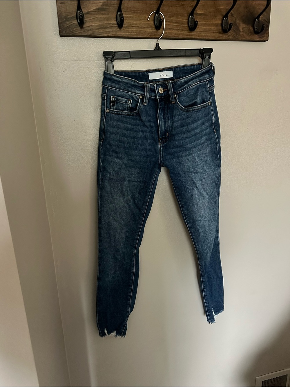 KanCan Dark Blue High-Rise Women's Jeans - Classic Slim Fit